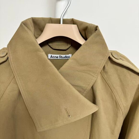 NWOT ！Acne Studios Oriso double-breasted twill jacket - Picture 7 of 13